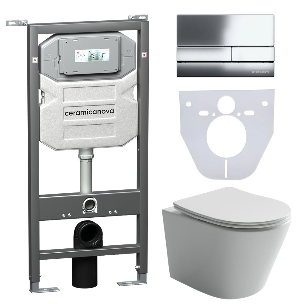 Комплект Сет 4 в 1 CeramicaNova Baleriaca CN6000_1002CH_1000/Италия