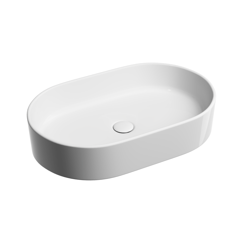 Умывальник 608х385х122мм чаша Element CeramicaNova накладная овальная CN6048/Италия