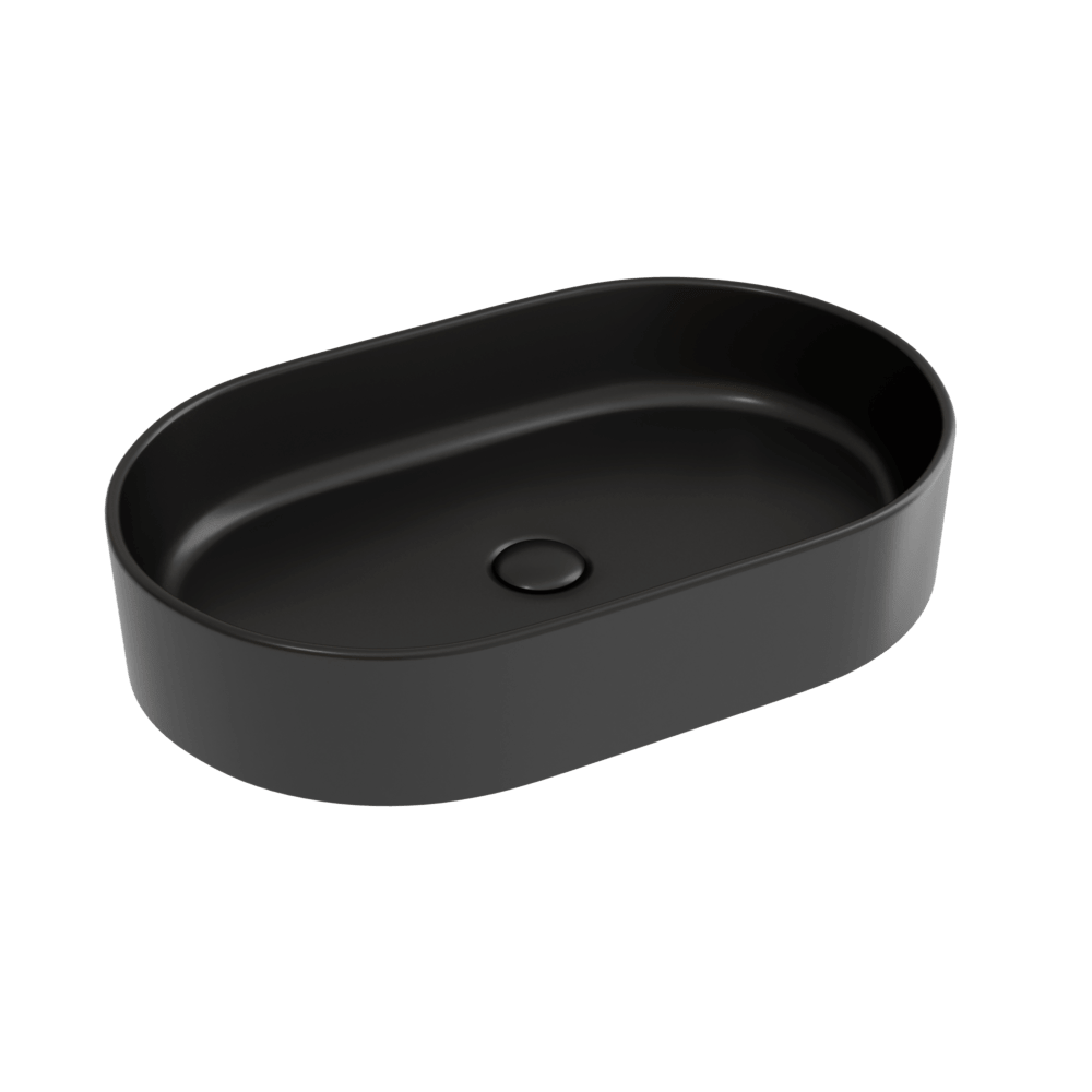 Умывальник 608х385х122мм чаша Element CeramicaNova накладная овальная CN6048MB/Италия