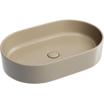 Умывальник 608х385х122мм чаша Element CeramicaNova накладная овальная CN6048MC/Италия