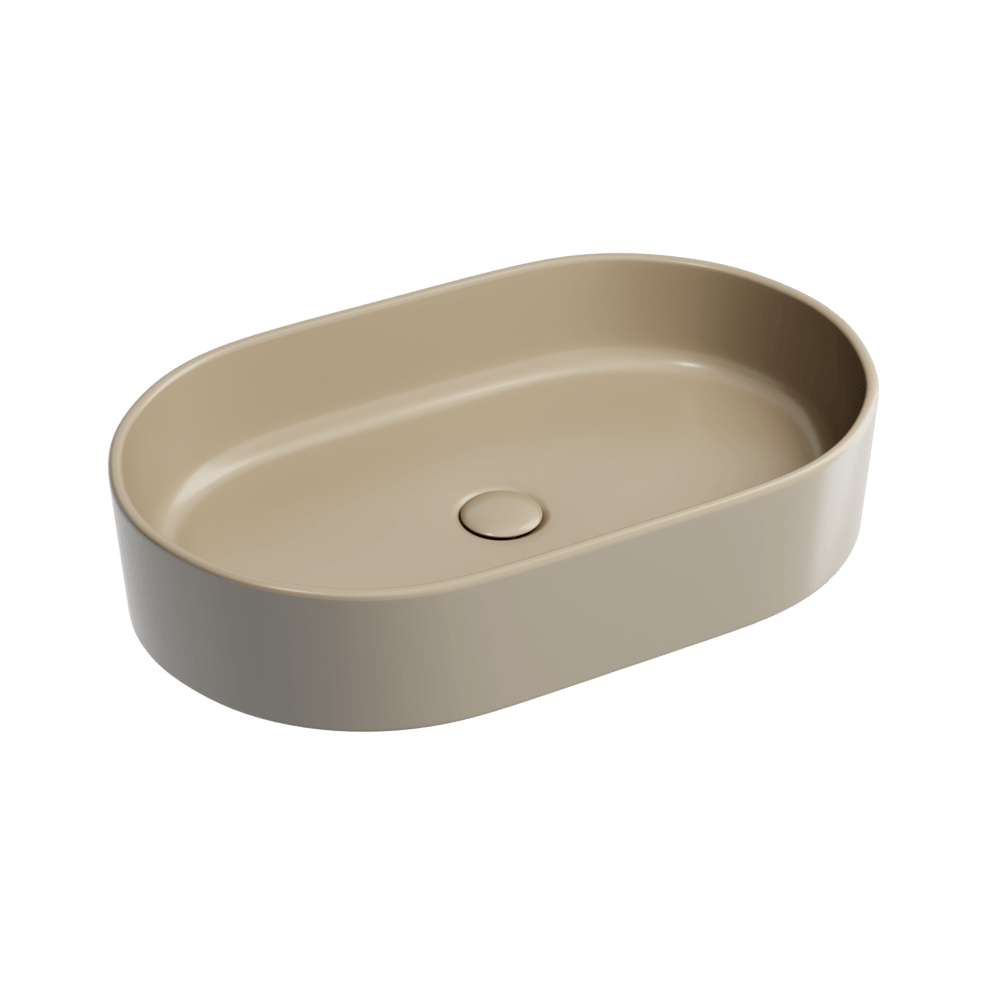 Умывальник 608х385х122мм чаша Element CeramicaNova накладная овальная CN6048MC/Италия