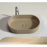 Умывальник 608х385х122мм чаша Element CeramicaNova накладная овальная CN6048MC/Италия — изображение 3