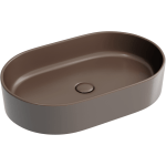 Умывальник 608х385х122мм чаша Element CeramicaNova накладная овальная CN6048MDB/Италия