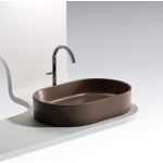 Умывальник 608х385х122мм чаша Element CeramicaNova накладная овальная CN6048MDB/Италия — изображение 6