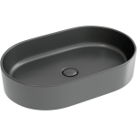 Умывальник 608х385х122мм чаша Element CeramicaNova накладная овальная CN6048MDH/Италия