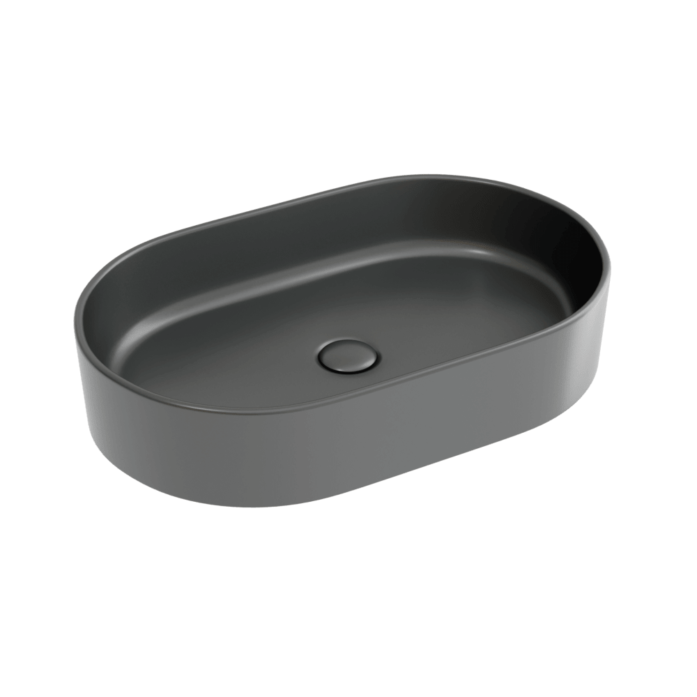 Умывальник 608х385х122мм чаша Element CeramicaNova накладная овальная CN6048MDH/Италия