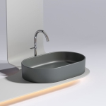 Умывальник 608х385х122мм чаша Element CeramicaNova накладная овальная CN6048MDH/Италия — изображение 6