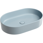 Умывальник 608х385х122мм чаша Element CeramicaNova накладная овальная CN6048MHL/Италияя