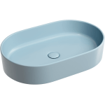 Умывальник 608х385х122мм чаша Element CeramicaNova накладная овальная CN6048ML/Италия