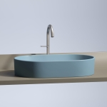 Умывальник 608х385х122мм чаша Element CeramicaNova накладная овальная CN6048ML/Италия — изображение 4