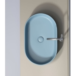 Умывальник 608х385х122мм чаша Element CeramicaNova накладная овальная CN6048ML/Италия — изображение 6