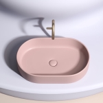 Умывальник 608х385х122мм чаша Element CeramicaNova накладная овальная CN6048MP/Италия — изображение 7