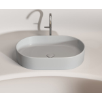 Умывальник 608х385х122мм чаша Element CeramicaNova накладная овальная CN6048MSG/Италия — изображение 3