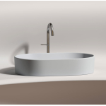 Умывальник 608х385х122мм чаша Element CeramicaNova накладная овальная CN6048MSG/Италия — изображение 6