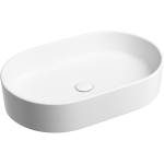 Умывальник 608х385х122мм чаша Element CeramicaNova накладная овальная CN6048MW/Италия