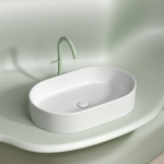 Умывальник 608х385х122мм чаша Element CeramicaNova накладная овальная CN6048MW/Италия — изображение 2