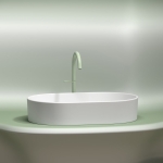 Умывальник 608х385х122мм чаша Element CeramicaNova накладная овальная CN6048MW/Италия — изображение 6