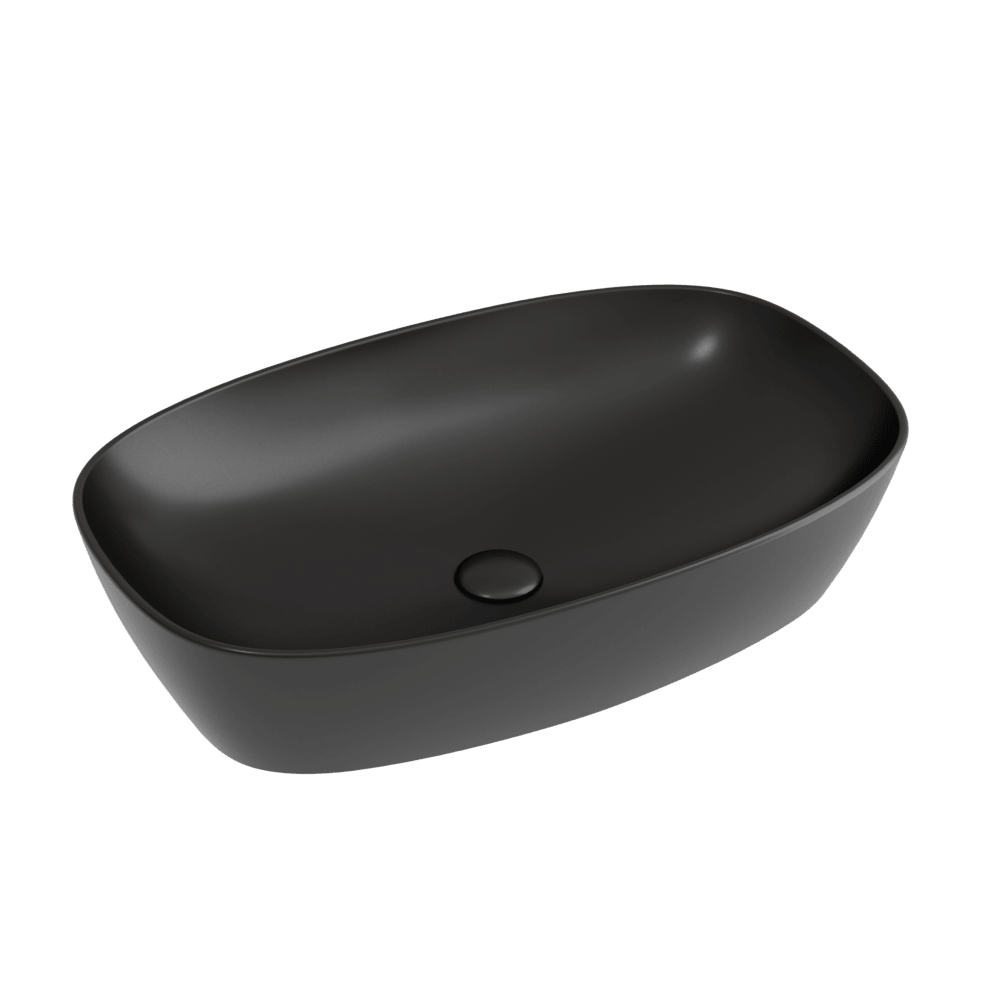 Умывальник 600х380х138мм чаша Element CeramicaNova накладная овальная CN6049MB/Италия