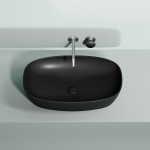 Умывальник 600х380х138мм чаша Element CeramicaNova накладная овальная CN6049MB/Италия — изображение 7