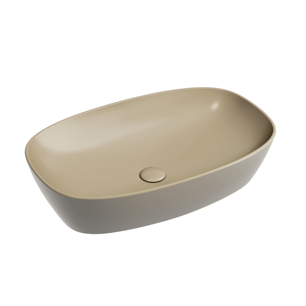 Умывальник 600х380х138мм чаша Element CeramicaNova накладная овальная CN6049MC/Италия