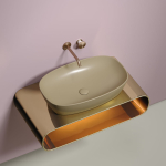 Умывальник 600х380х138мм чаша Element CeramicaNova накладная овальная CN6049MC/Италия — изображение 2