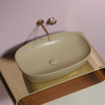 Умывальник 600х380х138мм чаша Element CeramicaNova накладная овальная CN6049MC/Италия — изображение 4