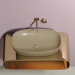 Умывальник 600х380х138мм чаша Element CeramicaNova накладная овальная CN6049MC/Италия — изображение 6