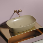 Умывальник 600х380х138мм чаша Element CeramicaNova накладная овальная CN6049MC/Италия — изображение 8