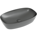 Умывальник 600х380х138мм чаша Element CeramicaNova накладная овальная CN6049MDH/Италия