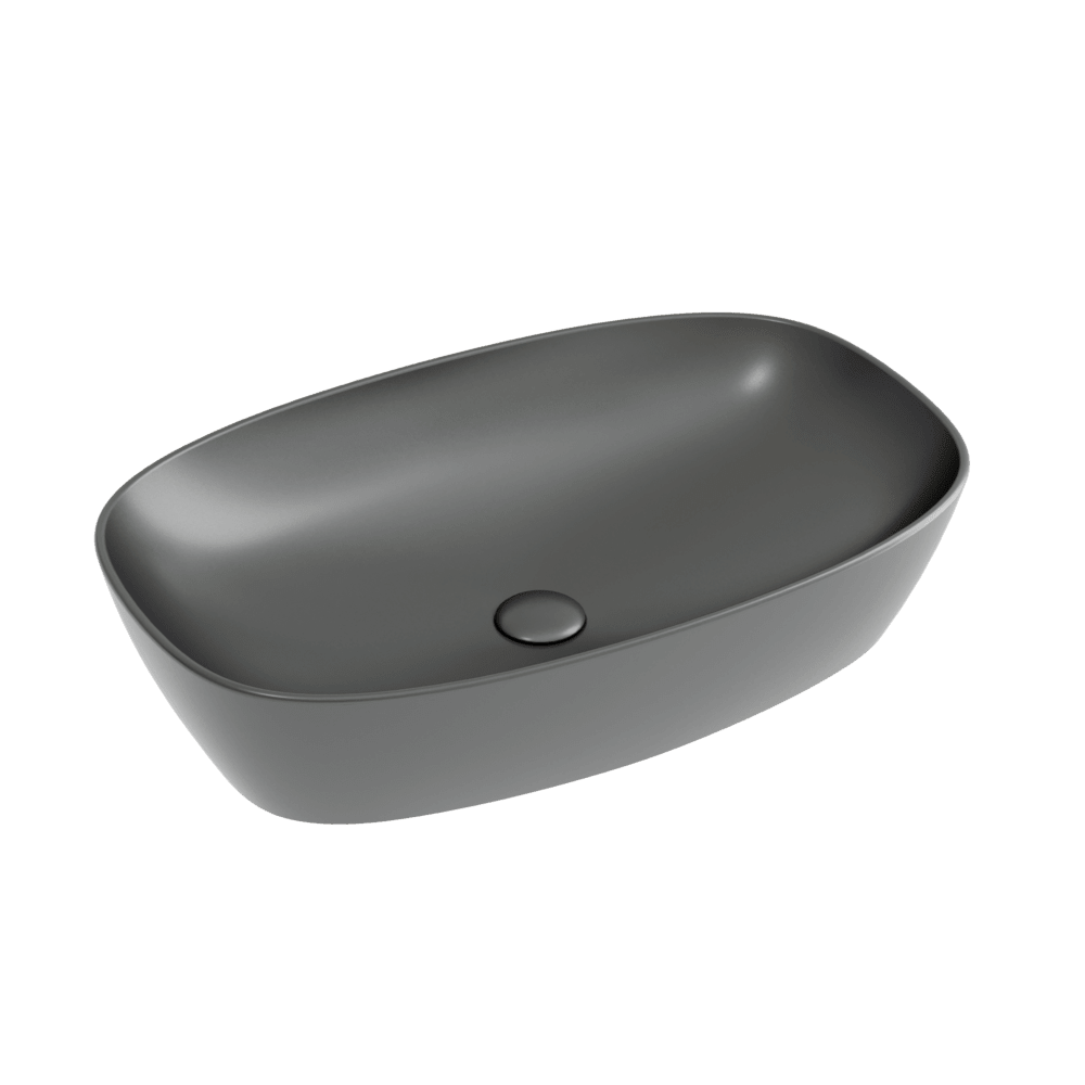 Умывальник 600х380х138мм чаша Element CeramicaNova накладная овальная CN6049MDH/Италия