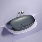 Умывальник 600х380х138мм чаша Element CeramicaNova накладная овальная CN6049MDH/Италия — изображение 2