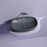 Умывальник 600х380х138мм чаша Element CeramicaNova накладная овальная CN6049MDH/Италия — изображение 6