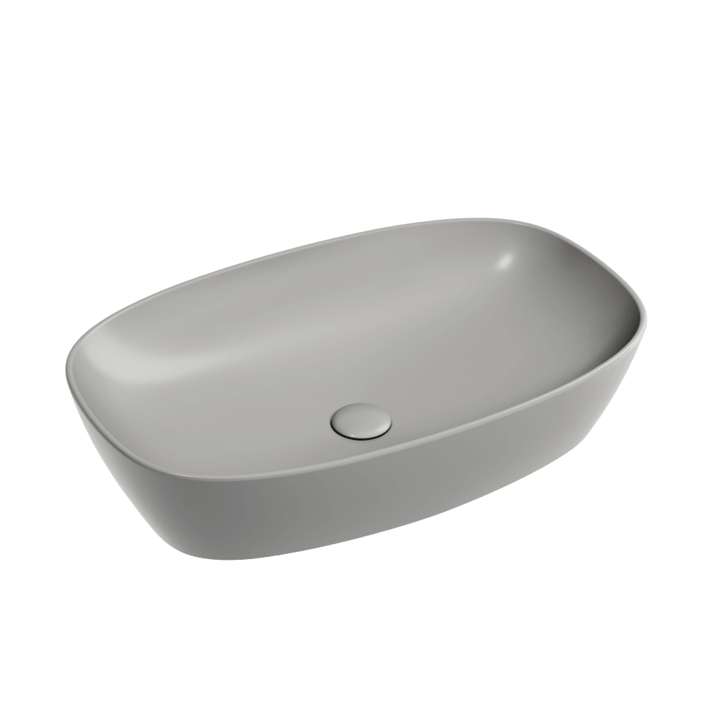 Умывальник 600х380х138мм чаша Element CeramicaNova накладная овальная CN6049MH/Италия