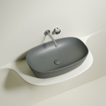 Умывальник 600х380х138мм чаша Element CeramicaNova накладная овальная CN6049MH/Италия — изображение 3