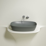 Умывальник 600х380х138мм чаша Element CeramicaNova накладная овальная CN6049MH/Италия — изображение 4