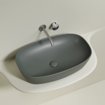 Умывальник 600х380х138мм чаша Element CeramicaNova накладная овальная CN6049MH/Италия — изображение 5
