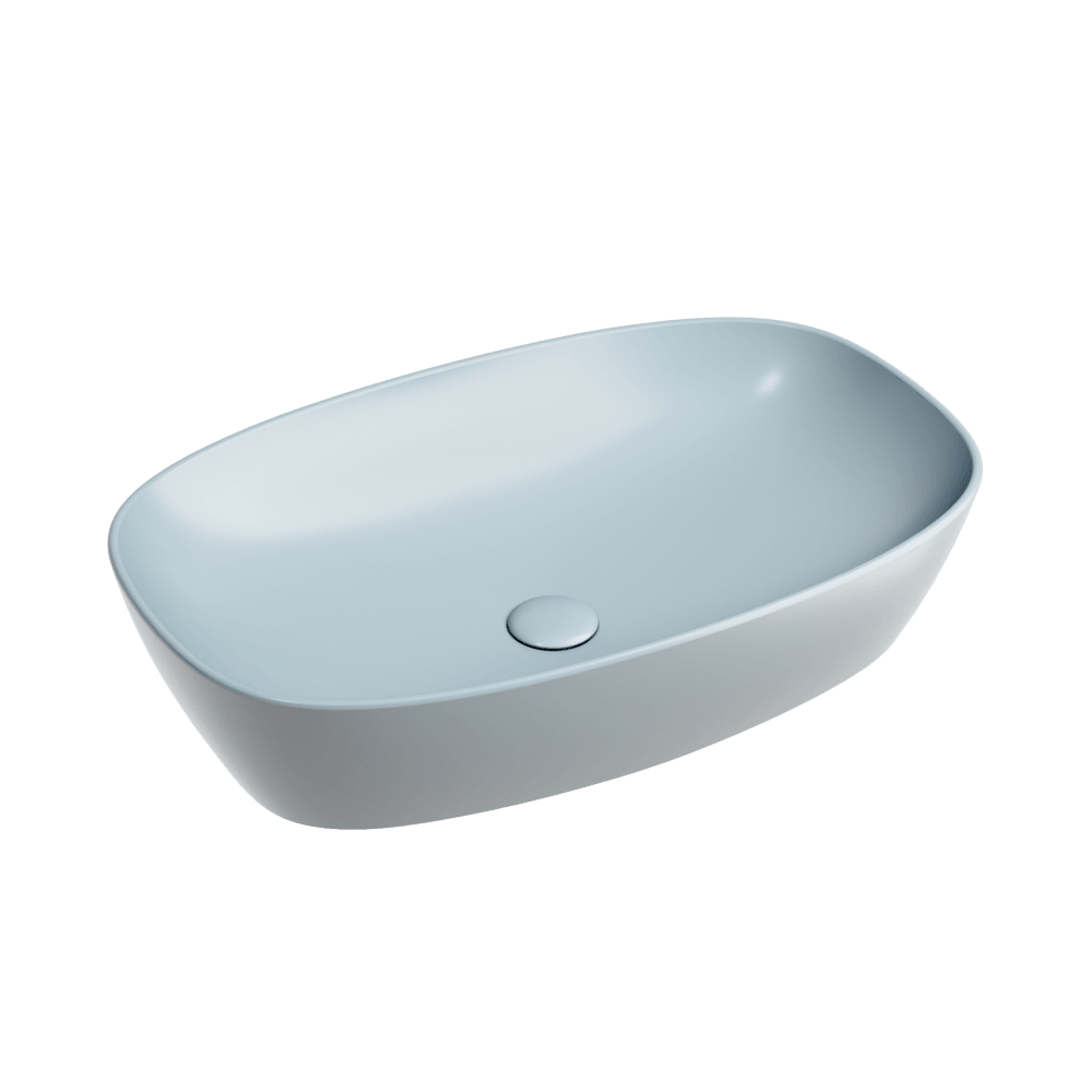 Умывальник 600х380х138мм чаша Element CeramicaNova накладная овальная CN6049MHL/Италия