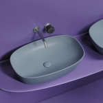 Умывальник 600х380х138мм чаша Element CeramicaNova накладная овальная CN6049MHL/Италия — изображение 4