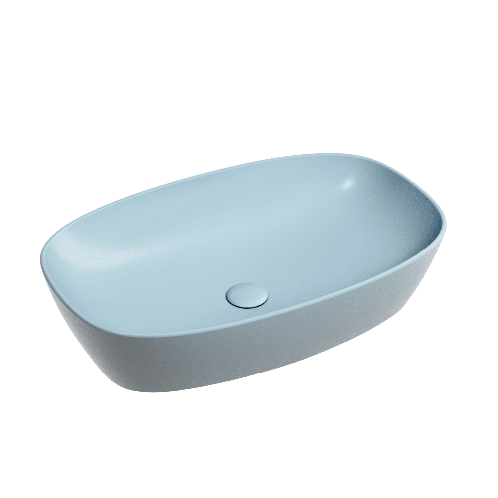 Умывальник 600х380х138мм чаша Element CeramicaNova накладная овальная CN6049ML/Италия