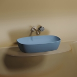 Умывальник 600х380х138мм чаша Element CeramicaNova накладная овальная CN6049ML/Италия — изображение 5