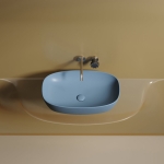 Умывальник 600х380х138мм чаша Element CeramicaNova накладная овальная CN6049ML/Италия — изображение 6