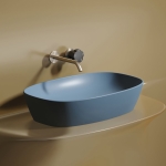 Умывальник 600х380х138мм чаша Element CeramicaNova накладная овальная CN6049ML/Италия — изображение 8