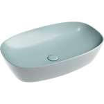 Умывальник 600х380х138мм чаша Element CeramicaNova накладная овальная CN6049MLG/Италия
