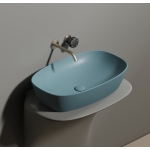 Умывальник 600х380х138мм чаша Element CeramicaNova накладная овальная CN6049MLG/Италия — изображение 7