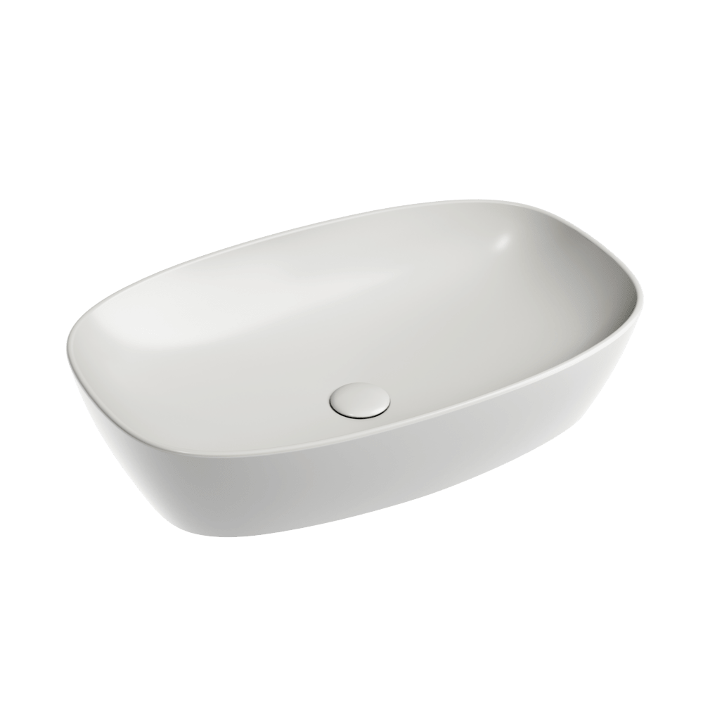 Умывальник 600х380х138мм чаша Element CeramicaNova накладная овальная CN6049MSG/Италия