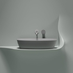 Умывальник 600х380х138мм чаша Element CeramicaNova накладная овальная CN6049MSG/Италия — изображение 6