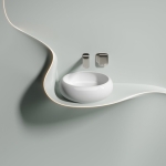 Умывальник 360х360х120мм чаша Element CeramicaNova накладная круглая CN6050/Италия — изображение 2