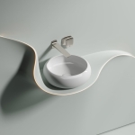 Умывальник 360х360х120мм чаша Element CeramicaNova накладная круглая CN6050/Италия — изображение 3