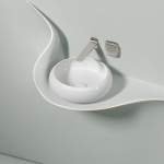 Умывальник 360х360х120мм чаша Element CeramicaNova накладная круглая CN6050/Италия — изображение 4