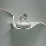 Умывальник 360х360х120мм чаша Element CeramicaNova накладная круглая CN6050/Италия — изображение 5